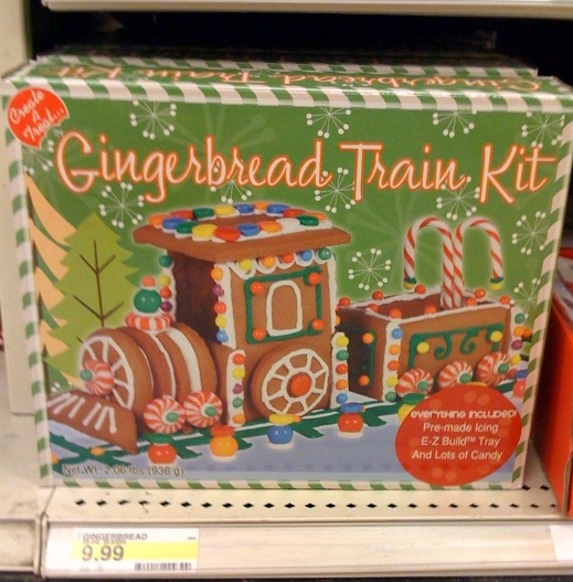 targetgingerbreadtrain Gingerbread Fun