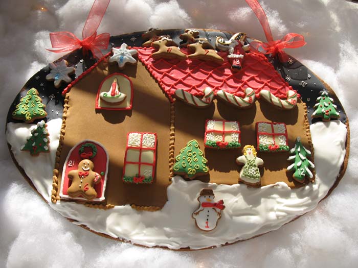 Gingerbread Advent Calendar