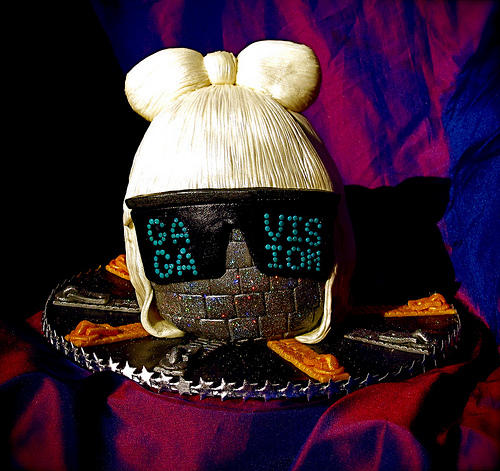 Lady Ga Ga cake
